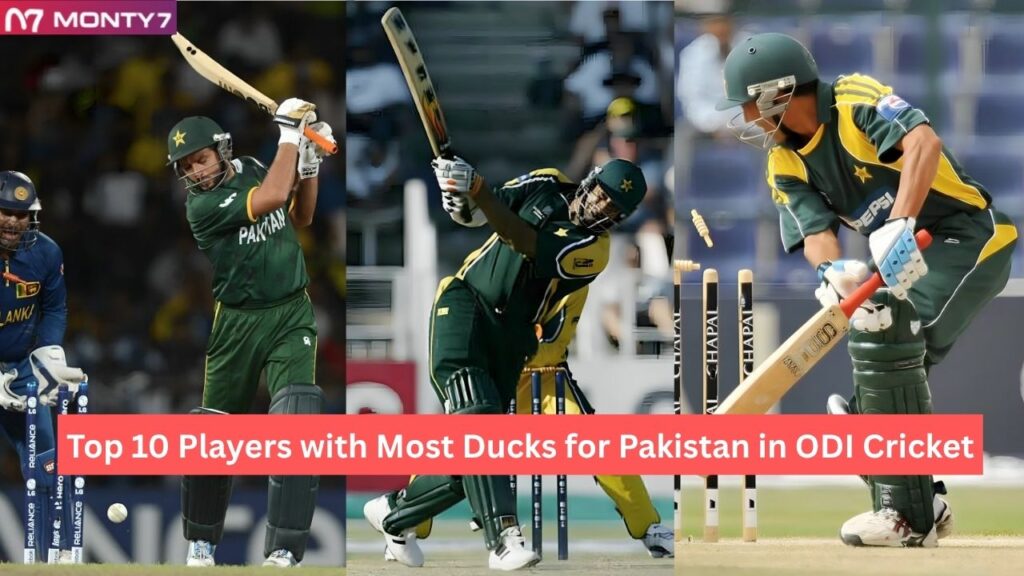 Most Ducks for Pakistan in ODI Cricket