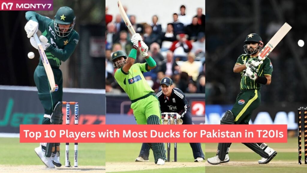 Most Ducks for Pakistan in T20Is