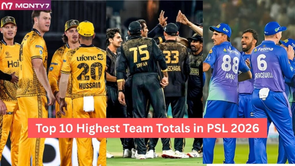 Highest Team Totals in PSL 2026