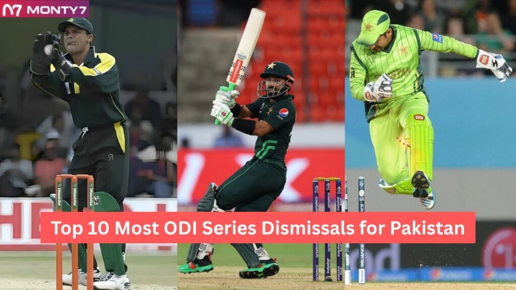 Most ODI Series Dismissals for Pakistan