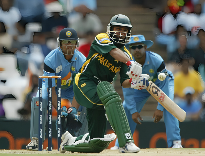 Most Boundary Runs in India vs Pakistan ODI Innings