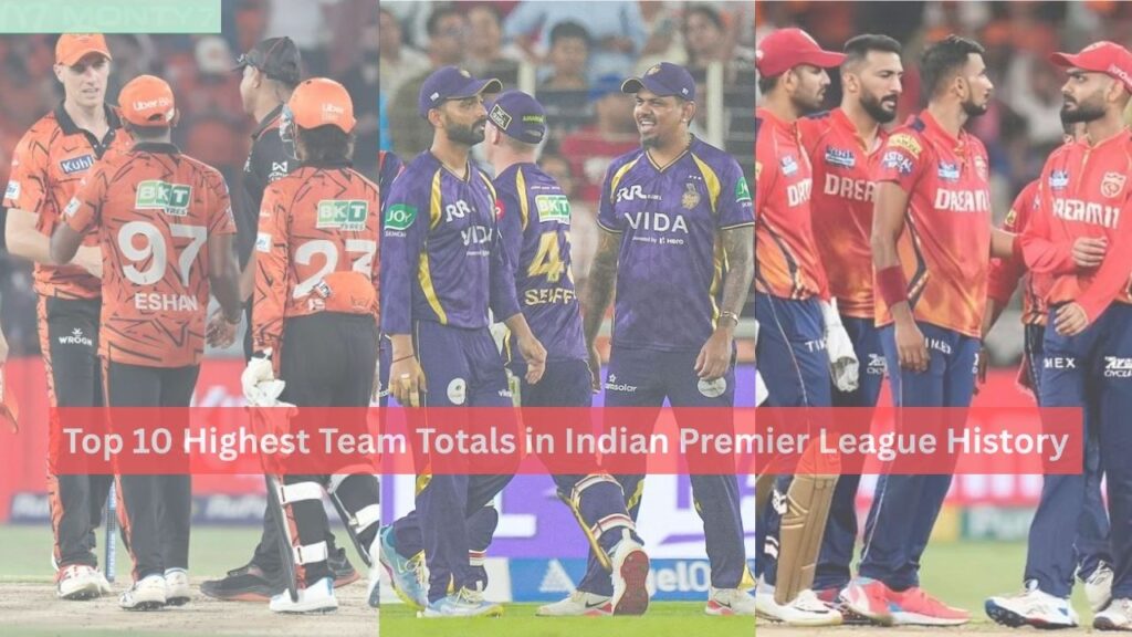 Highest Team Totals in Indian Premier League History