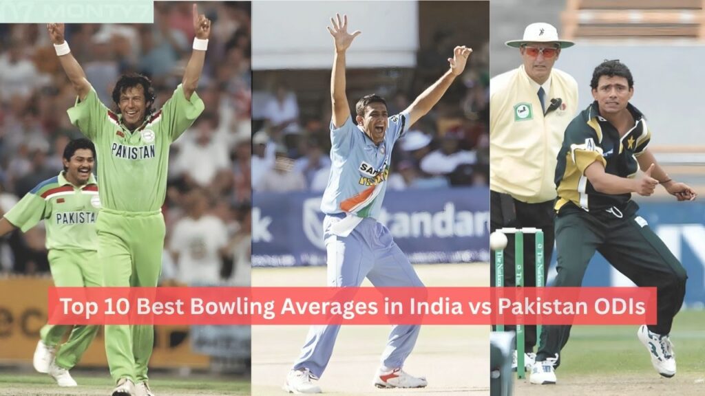 Best Bowling Averages in India vs Pakistan ODIs