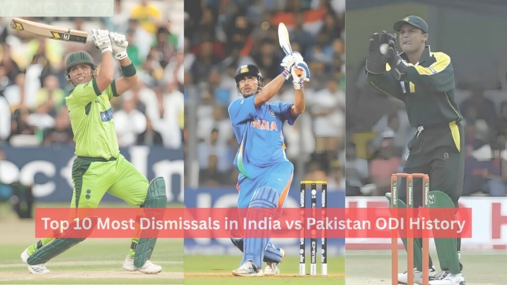 Most Dismissals in India vs Pakistan ODI History