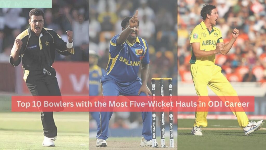 Most Five-Wicket Hauls in ODI Career