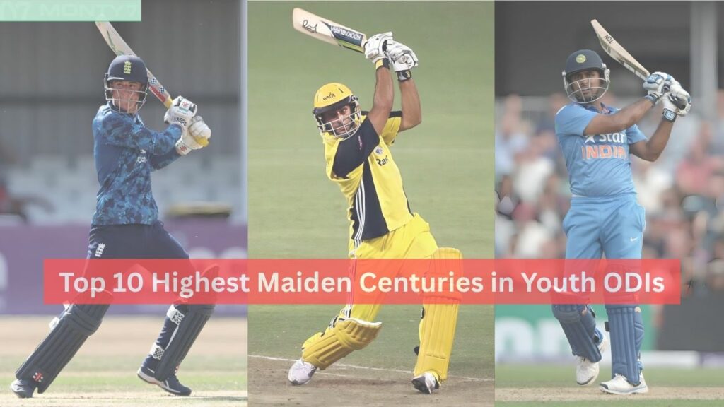 Highest Maiden Centuries in Youth ODIs