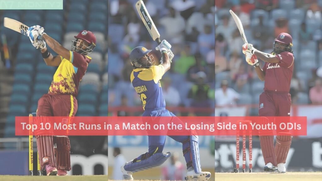 Match on the Losing Side in Youth ODIs