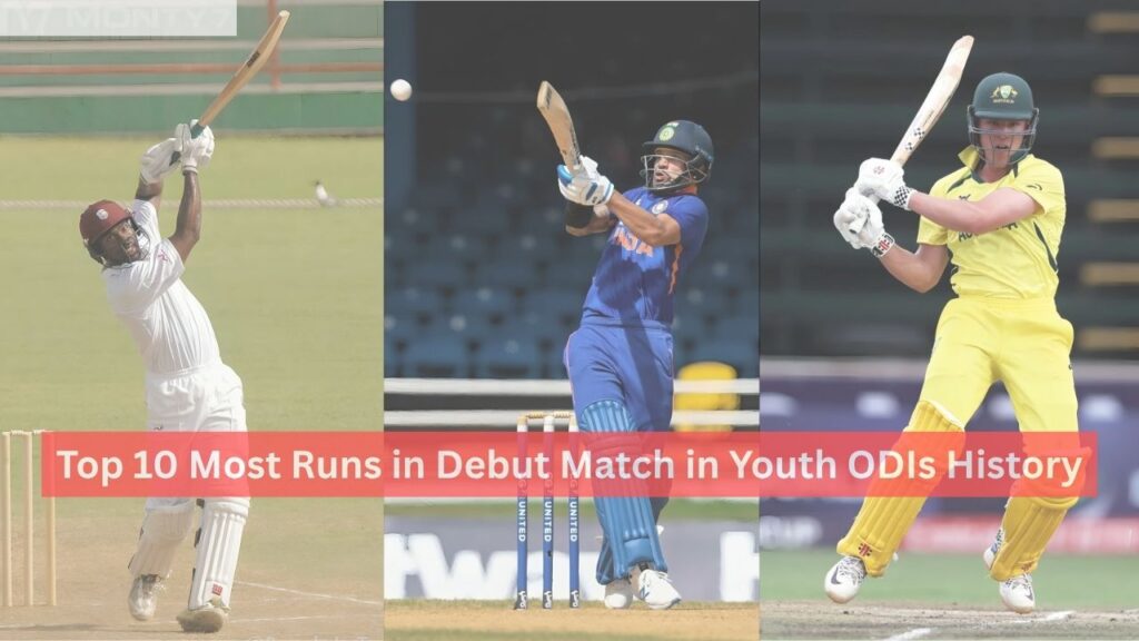 Most Runs in Debut Match in Youth ODIs History