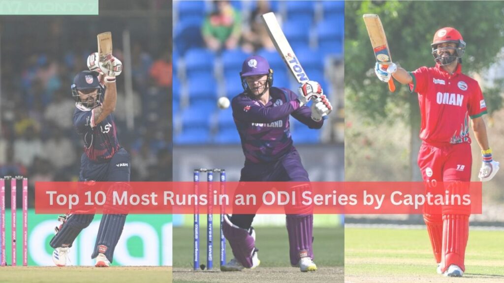 Most Runs in an ODI Series by Captains