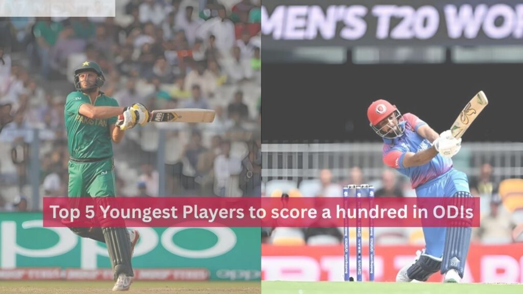 Youngest Players to score a hundred in ODIs