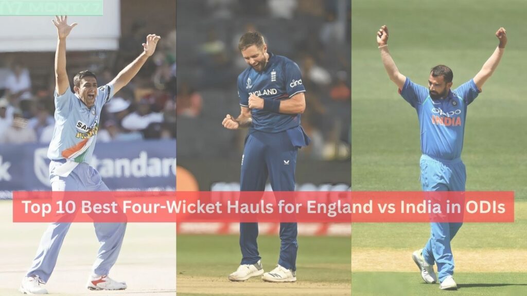 Best Four-Wicket Hauls for England vs India in ODIs