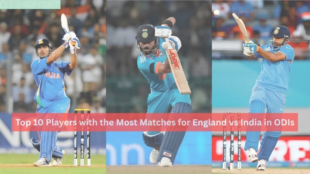 Most Matches for England vs India in ODIs
