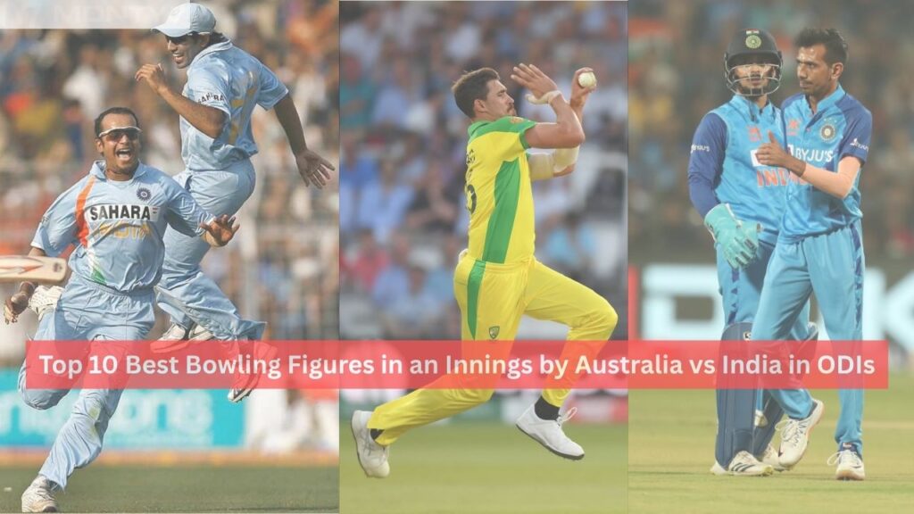 Best Bowling Figures in an Innings by Australia vs India in ODIs