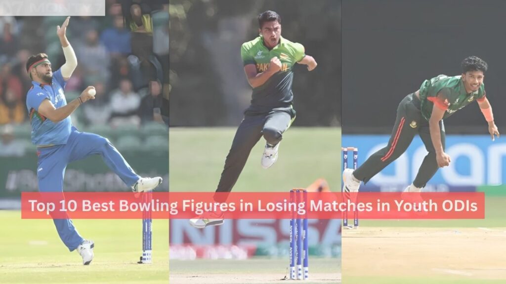 Best Bowling Figures in Losing Matches in Youth ODIs