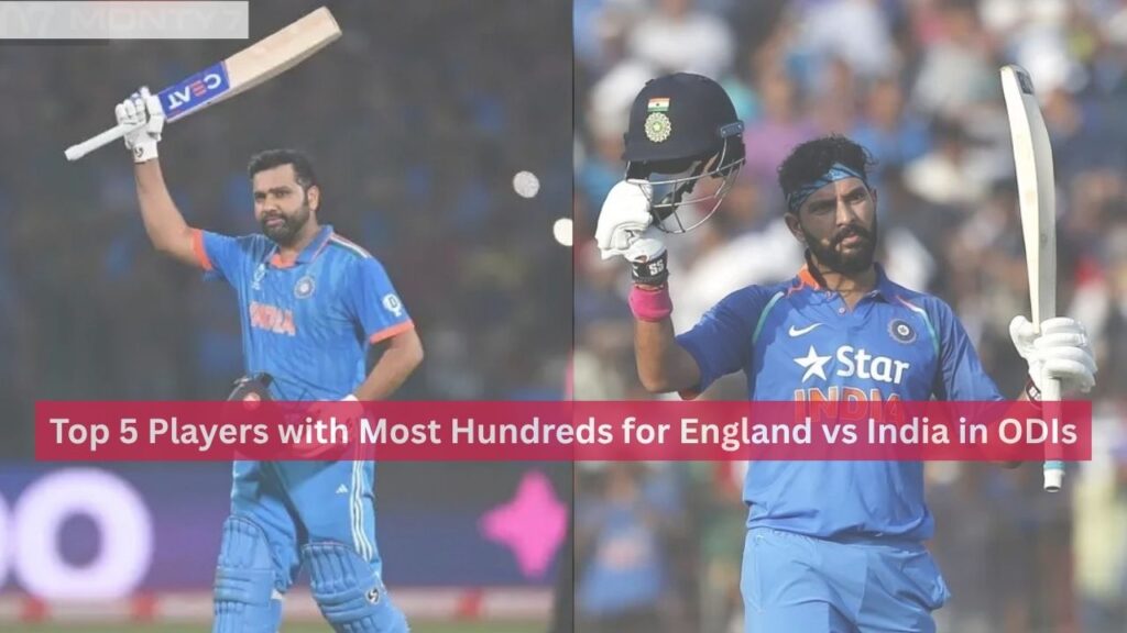 Most Hundreds for England vs India in ODIs