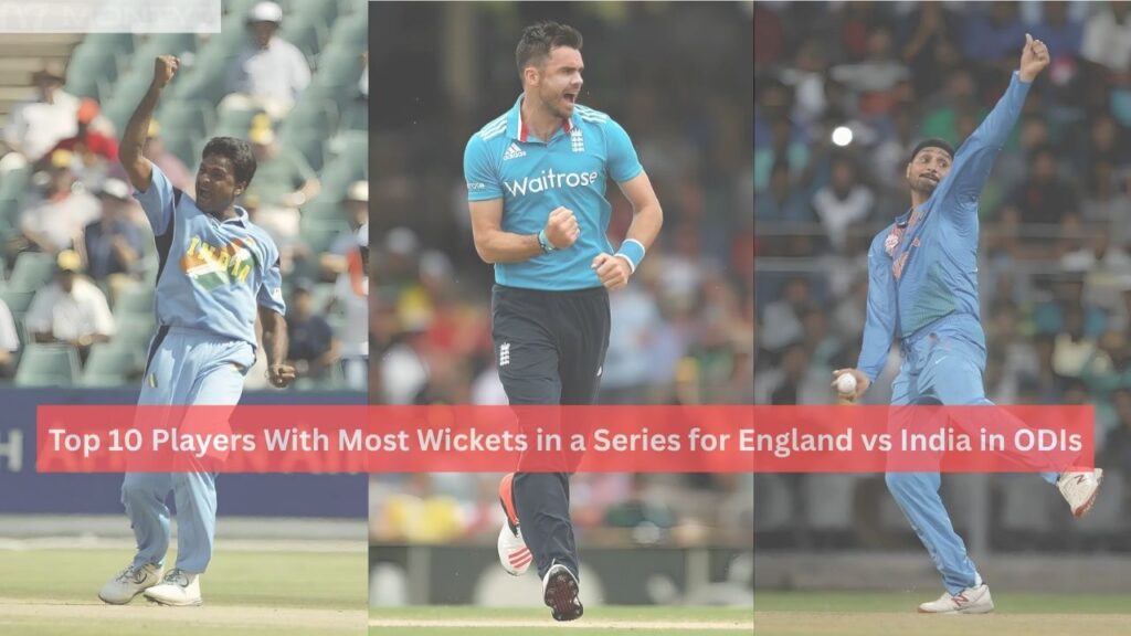Most Wickets in a Series for England vs India in ODIs