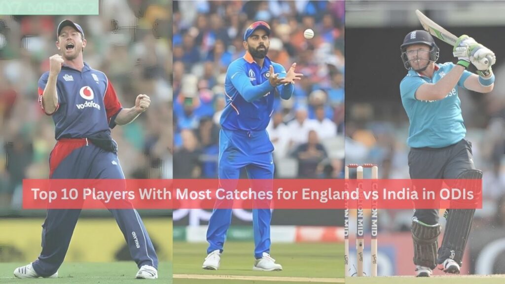 Most Catches for England vs India in ODIs